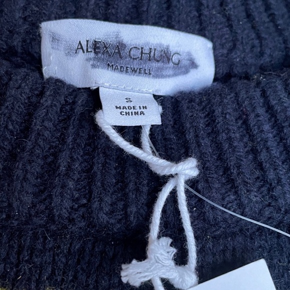 Alexa Chung for Madewell Fair Isle Knit Sweater Small NWT - Picture 4 of 9